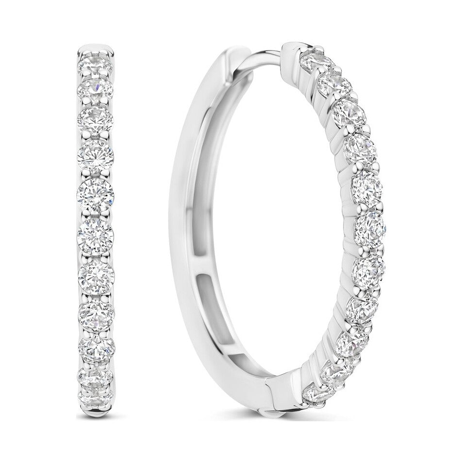 Tennis Large Hoops 21,5mm