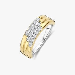 Stardust Zirconia Layered Ring - M model
