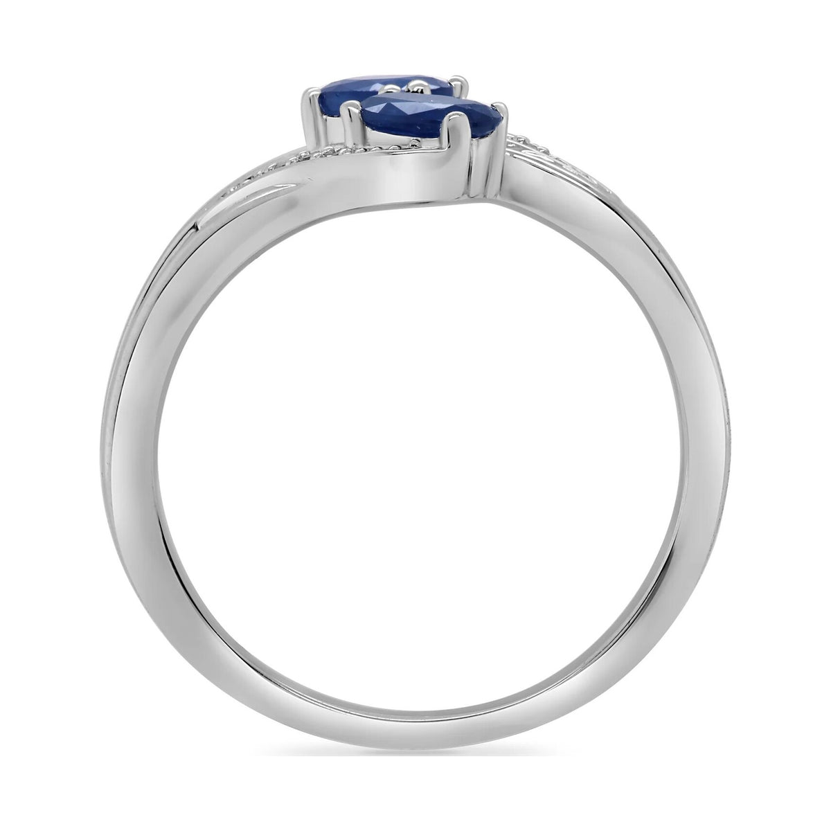 9ct Sapphire and Diamond Ring