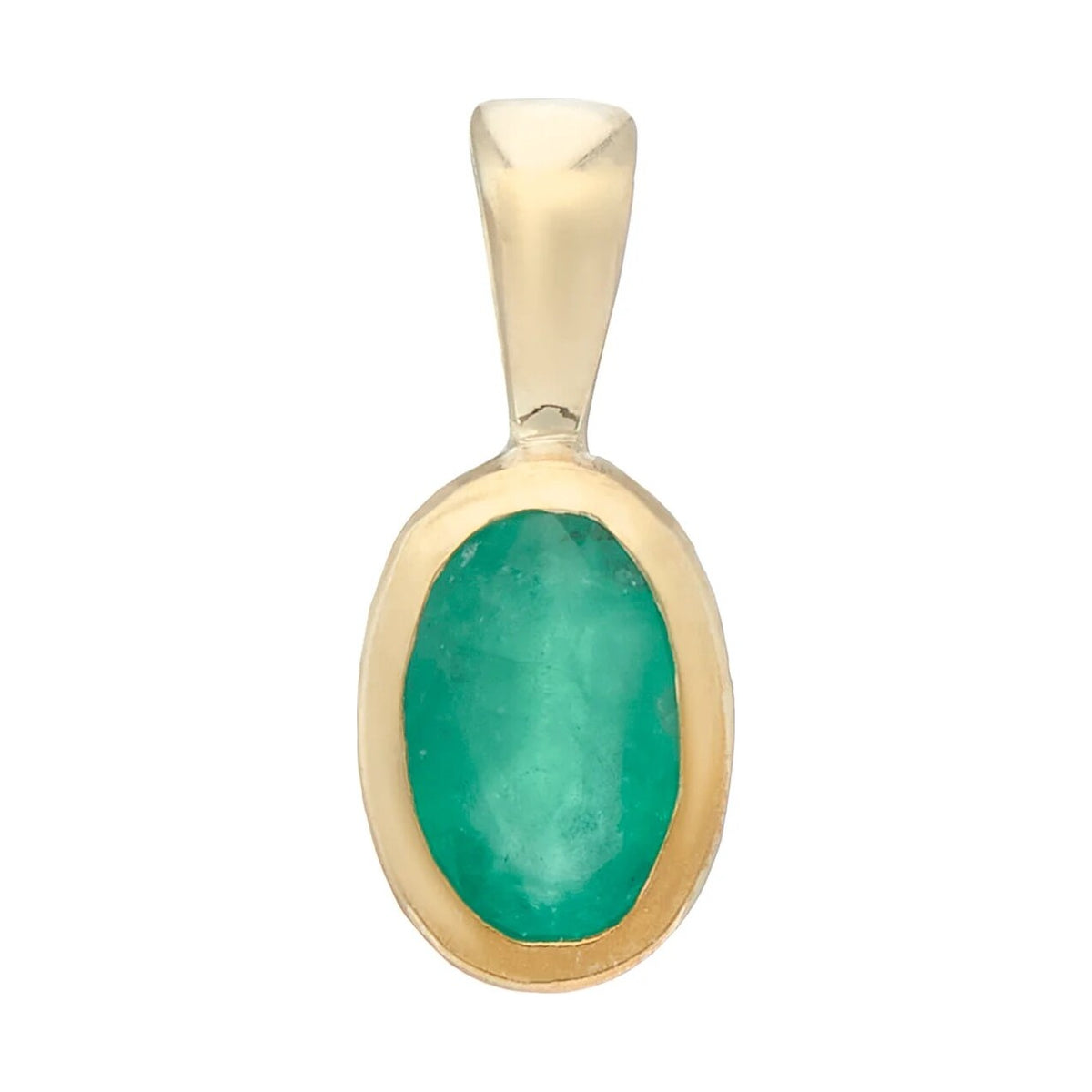 9ct Emerald Pendant