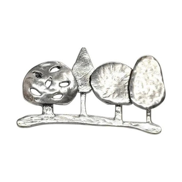 Trees brooch