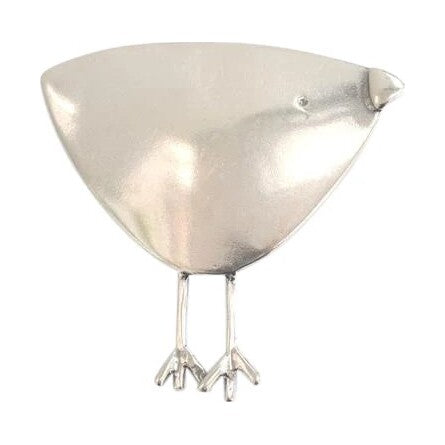 Robin bird brooch