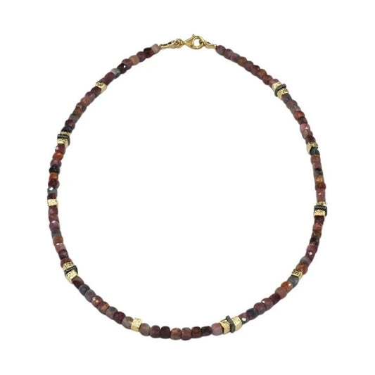Tourmaline multi stone necklace