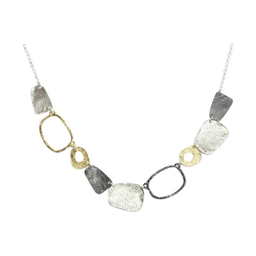 Multi element organic necklace