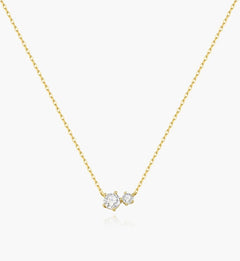 Gold necklaces