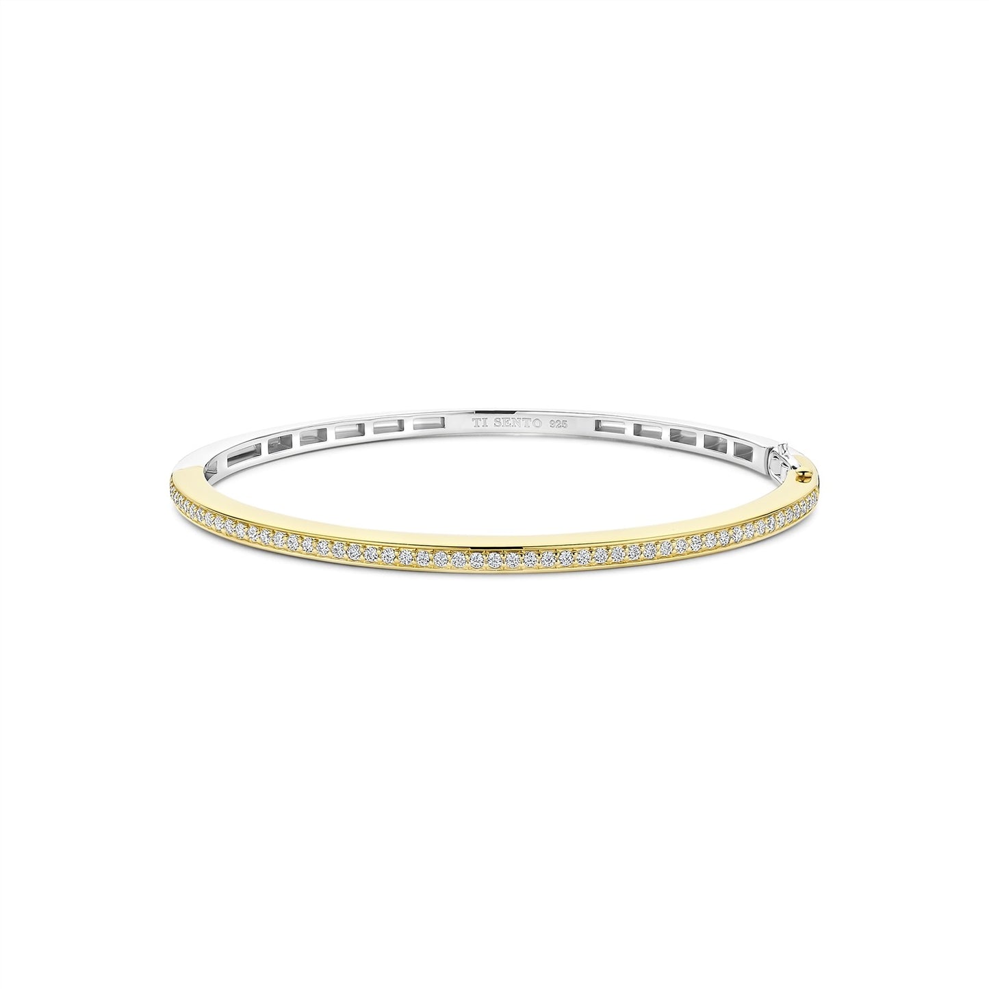 Classic Zirconia Bangle Vermeil