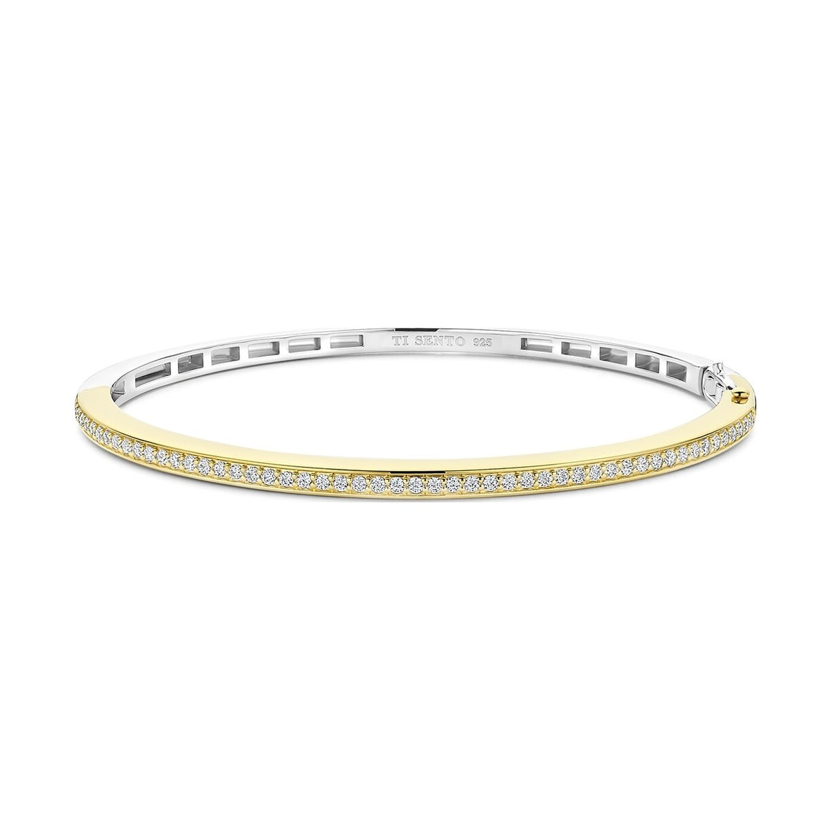 Classic Zirconia Bangle Vermeil