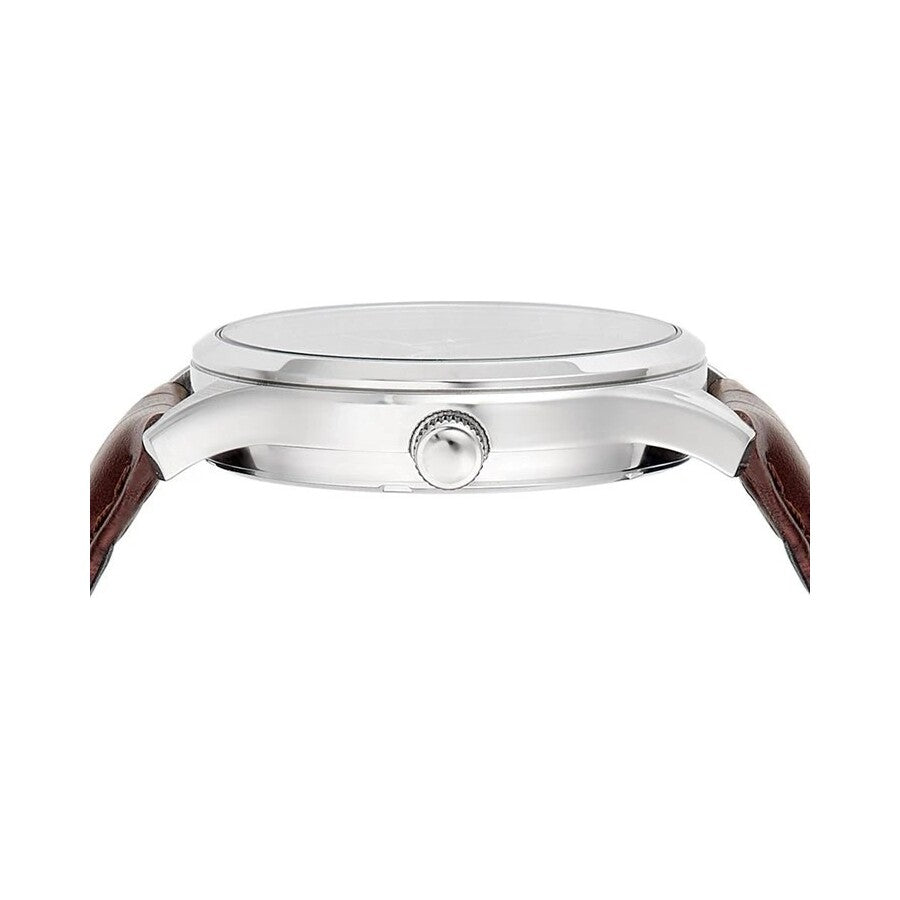Lorus Green Dial Brown Leather Strap Watch