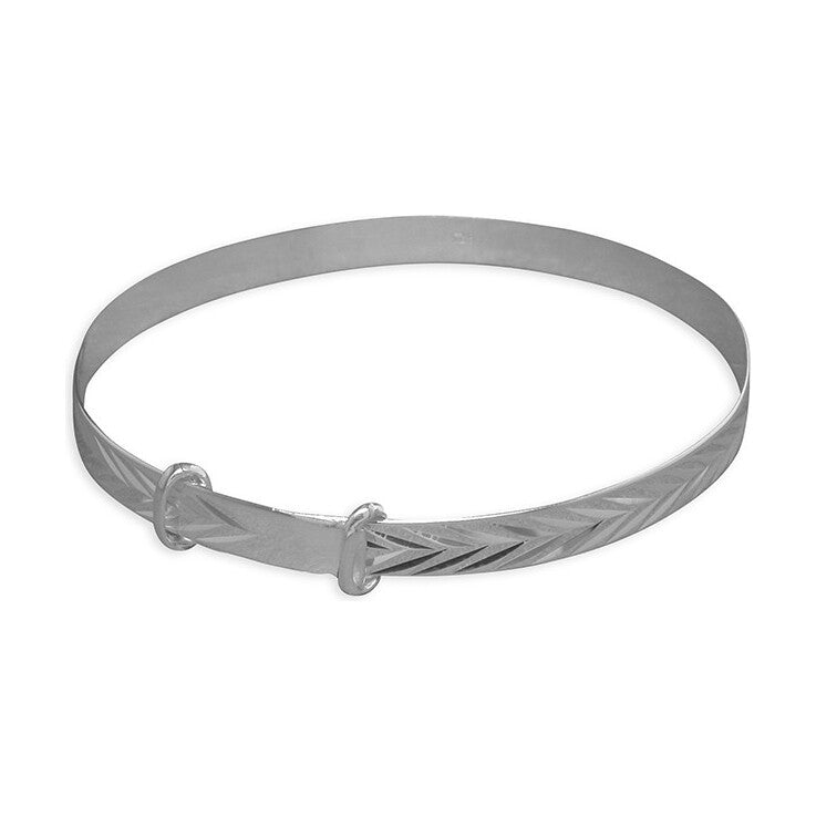 Sterling Silver Baby Bangle