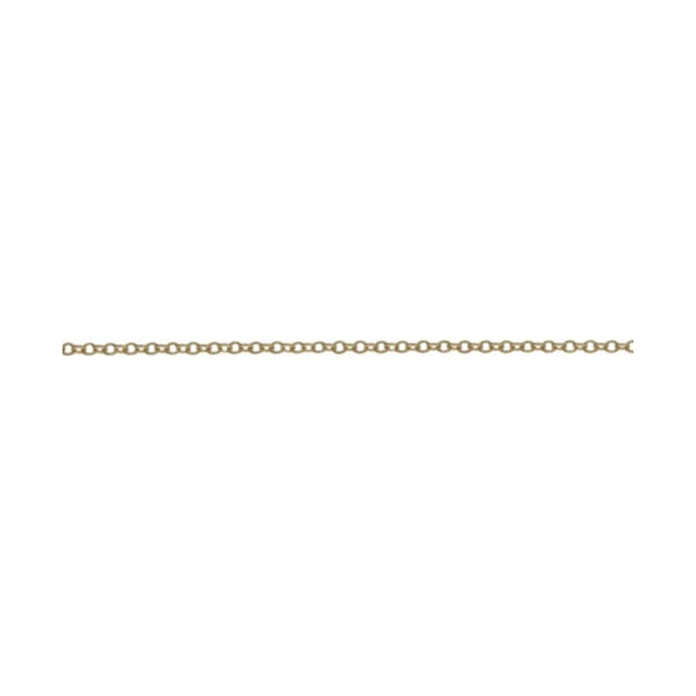 9ct Yellow 20 Close Tight Trace 18"/45cm