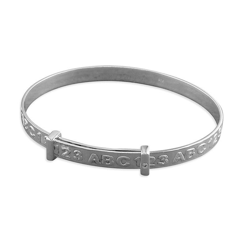 Sterling Silver Baby Bangle