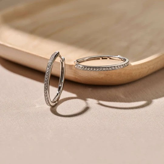 Tennis Large Hoops 20mm