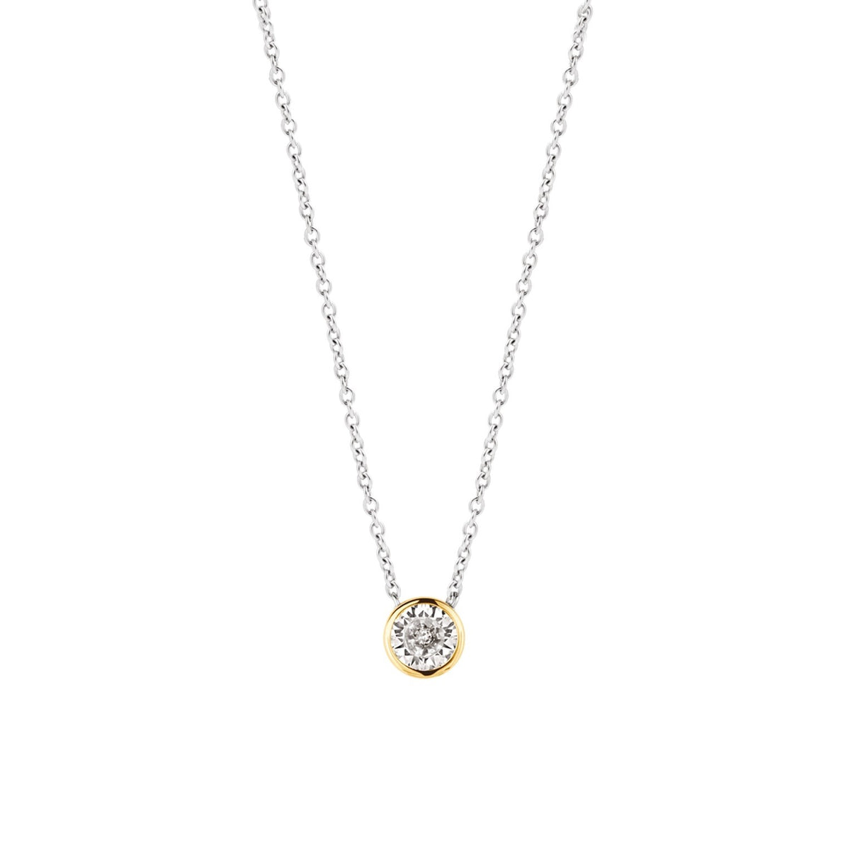 Classic Round Zirconia Necklace