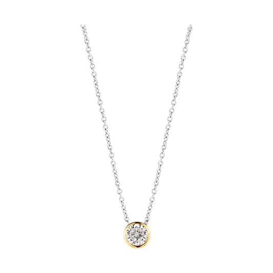 Classic Round Zirconia Necklace