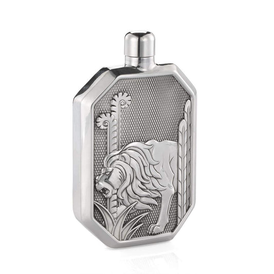 Savannah Lion Hip Flask