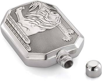 Savannah Lion Hip Flask