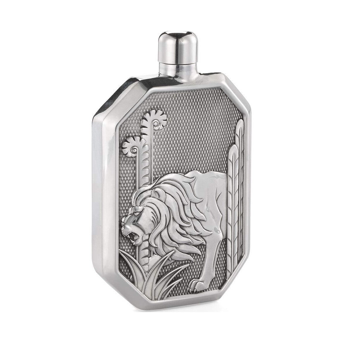 Savannah Lion Hip Flask