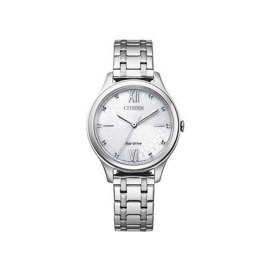 Citizen Ladies Bracelet Watch - watch watch wearing Featuring silver-tone steel bracelet.