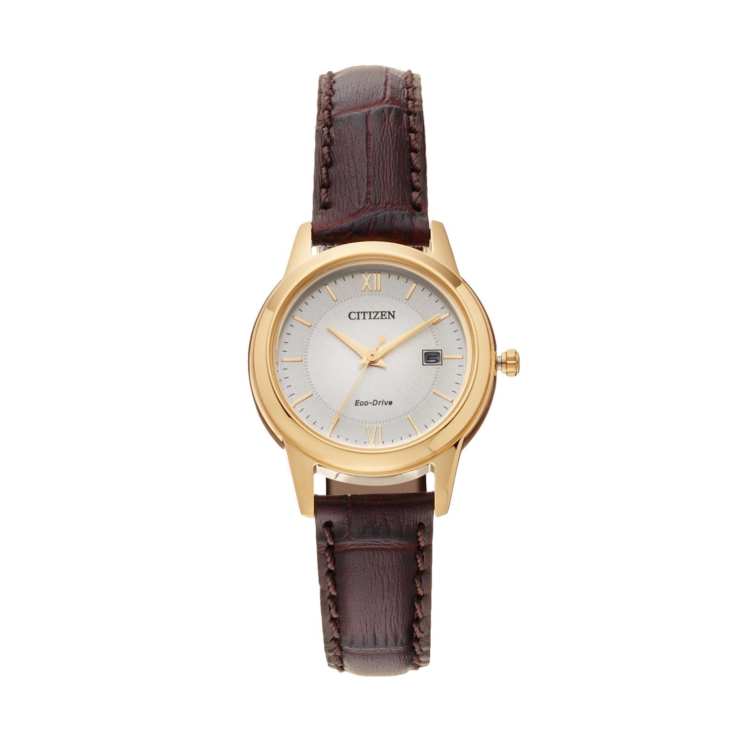 Citizen Ladies Strap Watch - watches. gold-tone steel silver gold Featuring